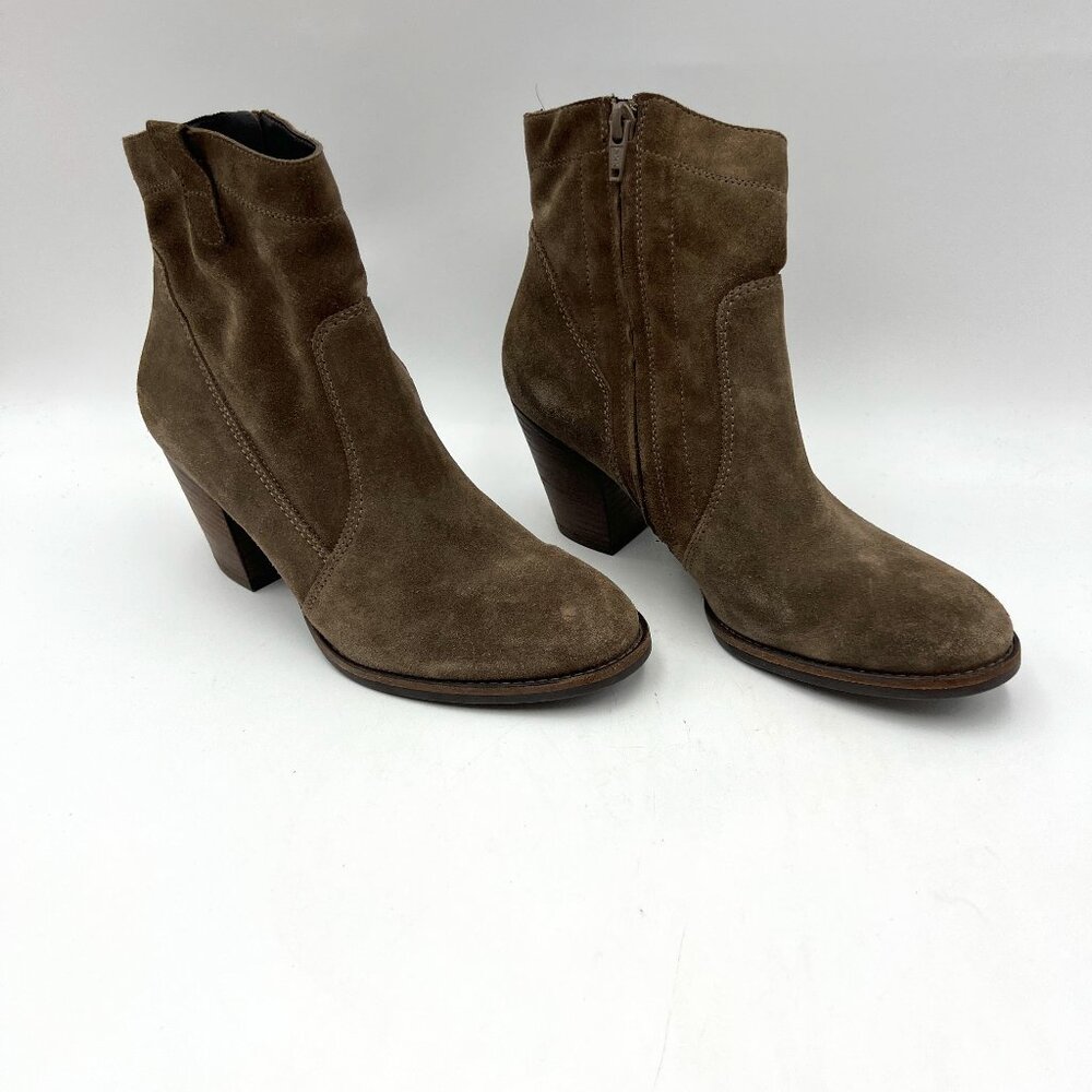 Paul Green Jax Suede Brown Booties Size 5.5‎ (US 8)